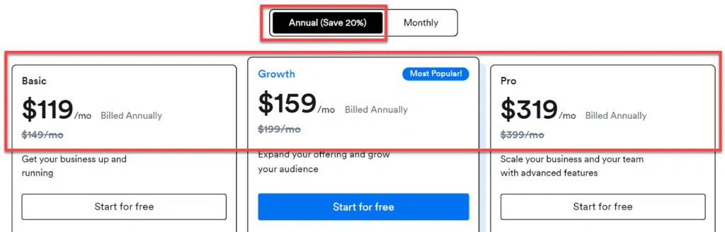 Teachable vs. Kajabi kajabi pricing