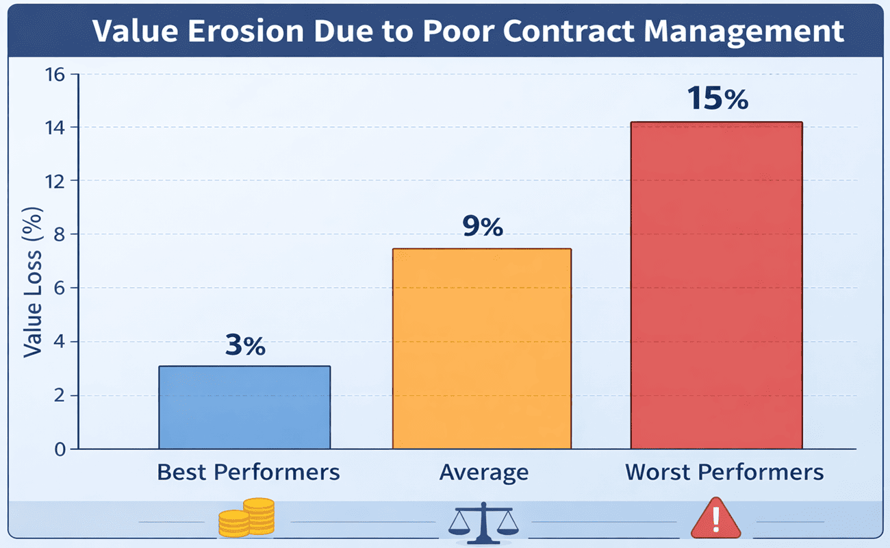 infographic showing value loss by performance tier
