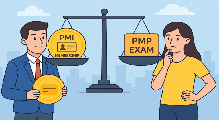 join pmi before applying for the pmp exam