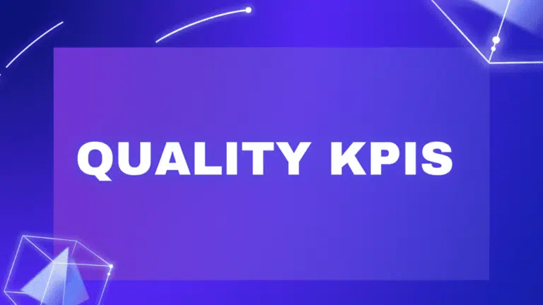quality kpis