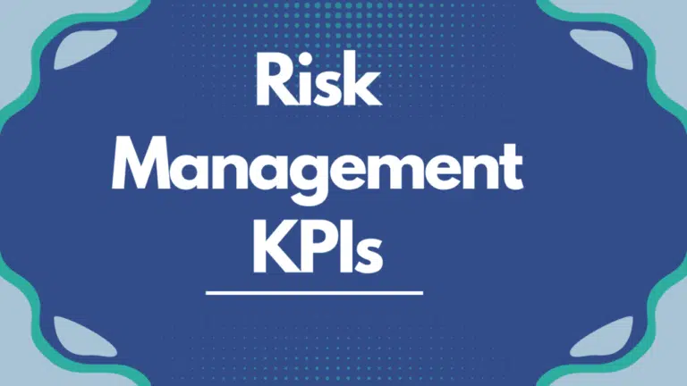risk management KPIs