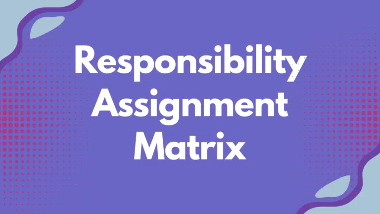 responsibility assignment matrix