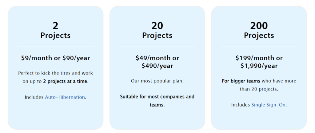 Balsamiq Pricing Plans