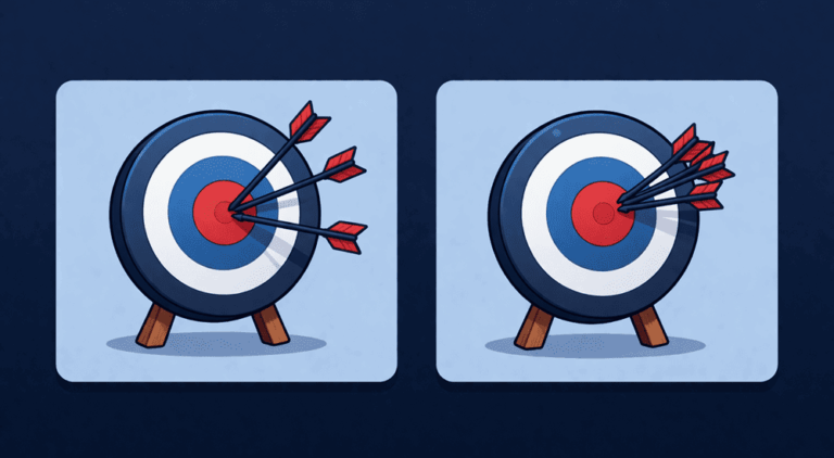 precision vs accuracy