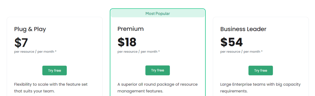 hub planner pricing