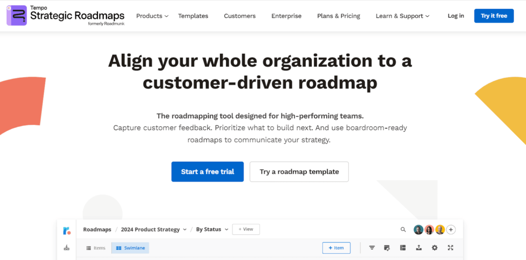 strategic roadmaps home
