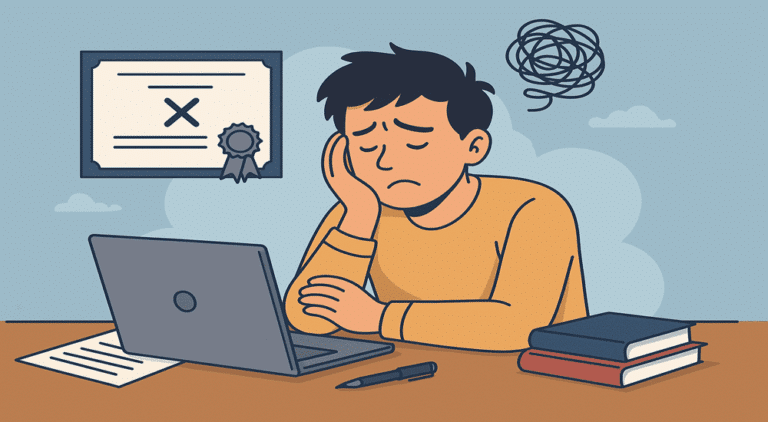 failed pmp exam