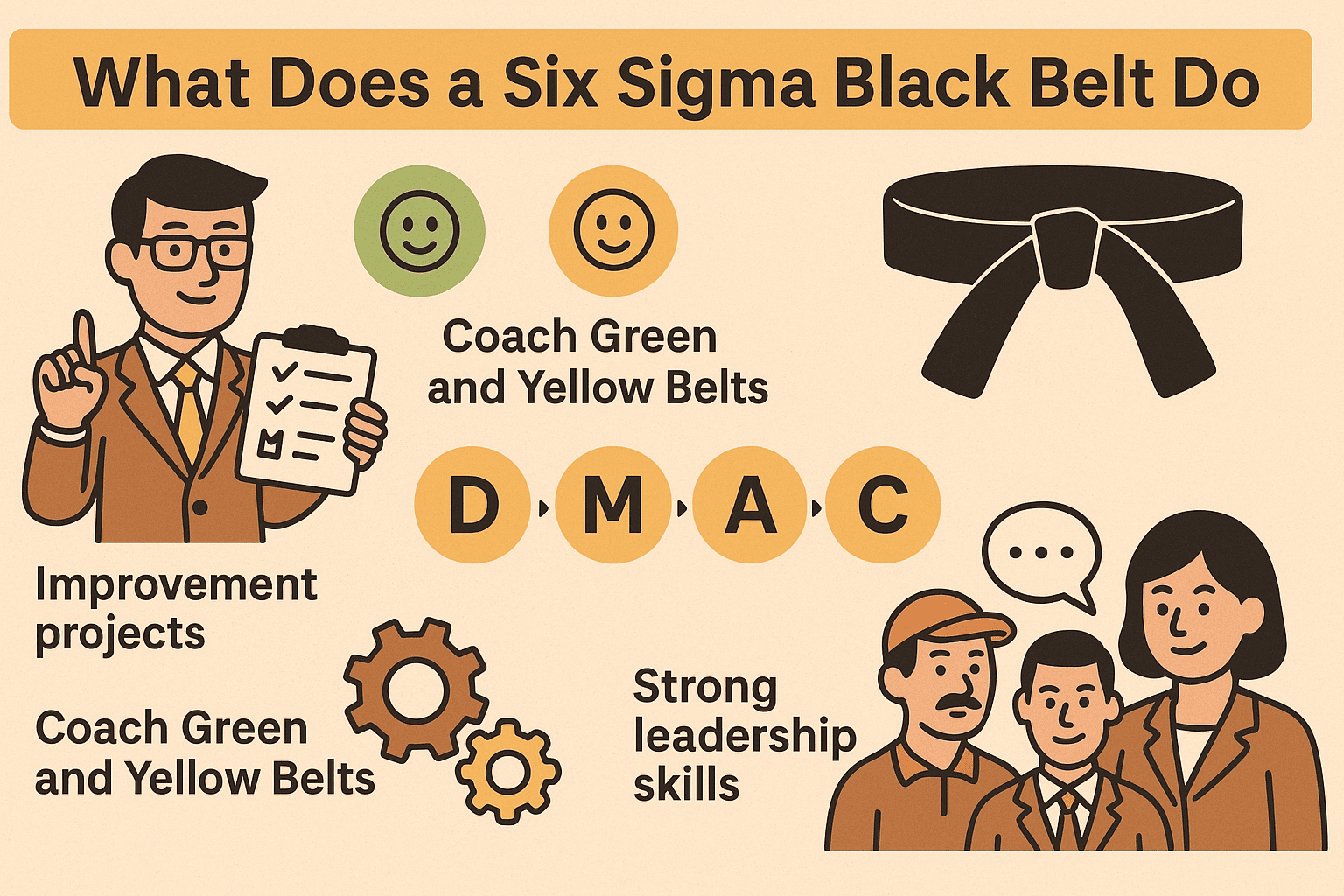 roles of six sigma black belt