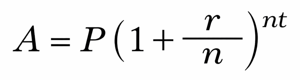compound interest formula